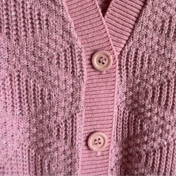 Pink Sparkly Sweatervest - Picture 2 of 2